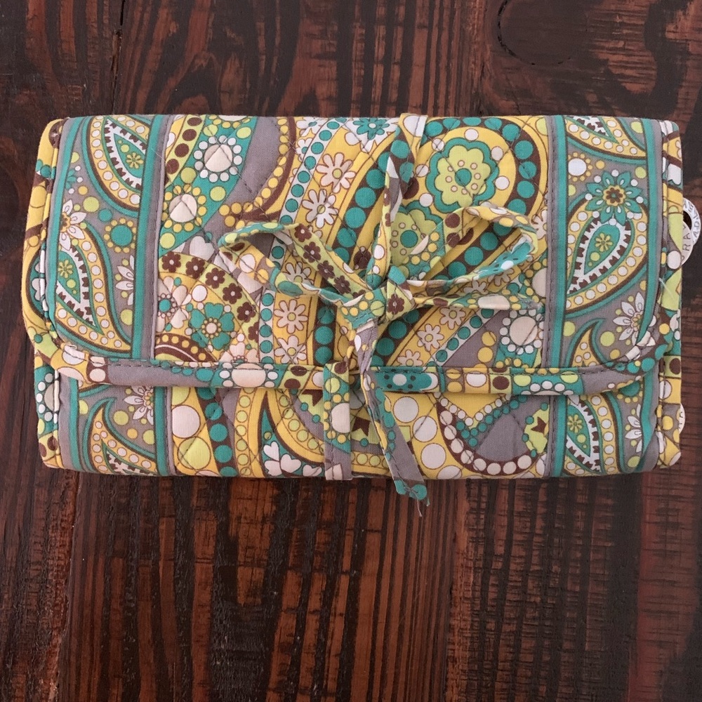 Vera Bradley travel jewelry bag